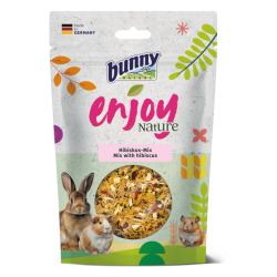 Bunny Mix con fiori di hibiscus Mangime semplice per conigli nani & roditori 50gr NEW Bunny Mix con fiori di hibiscus Mangime semplice per conigli nani & roditori 50gr NEW